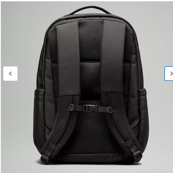 NWT LULULEMON Cruiser Backpack 23L  BLACK TRAVEL perfect brand new w all tags - Picture 2 of 14